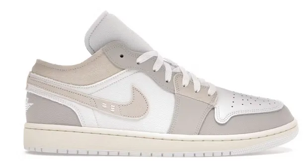 Responsive Rebound Strong Cushion Jordan 1 Low SE Craft Inside Out Tech Grey