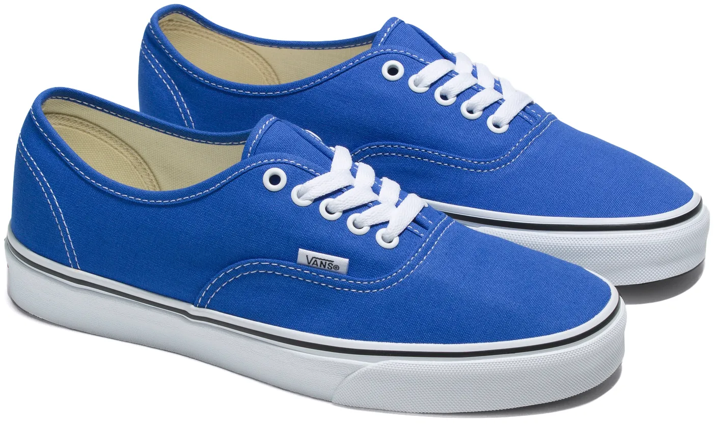 Vans Authentic Tri-Tone Dazzling Blue High   Top synthetic material