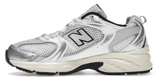 Padded Activity New Balance 530 Silver Cream