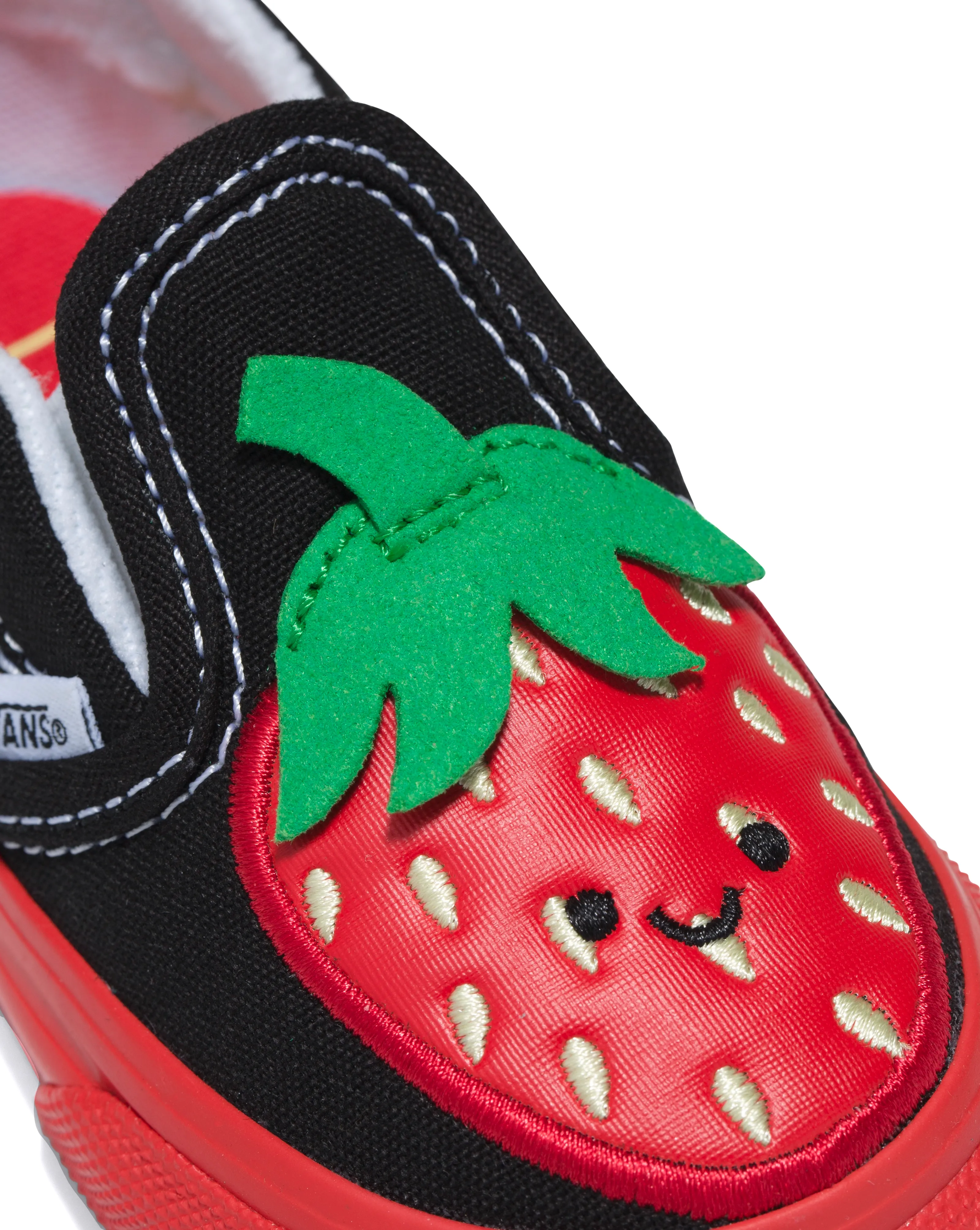 Vans Toddler Classic Slip-On Berry Red/Black Slip On Relax Ergonomic Slip On