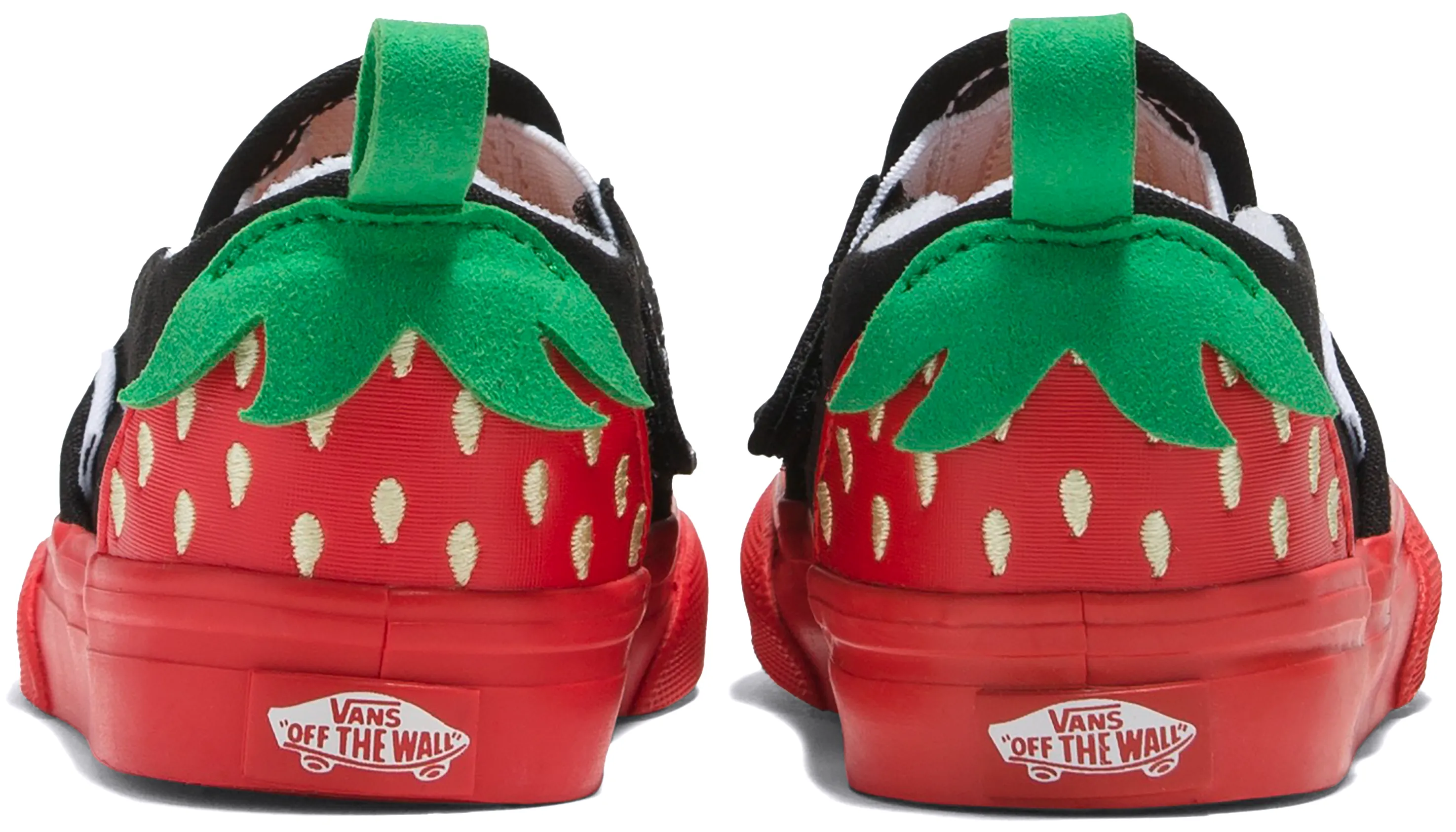 Airy Fit Slip Access Vans Toddler Classic Slip-On Berry Red/Black