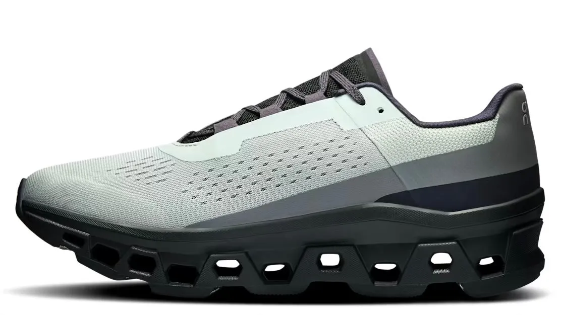 On Running Cloudmonster Glacier Black (M) Comfy Fit Energy   Returning
