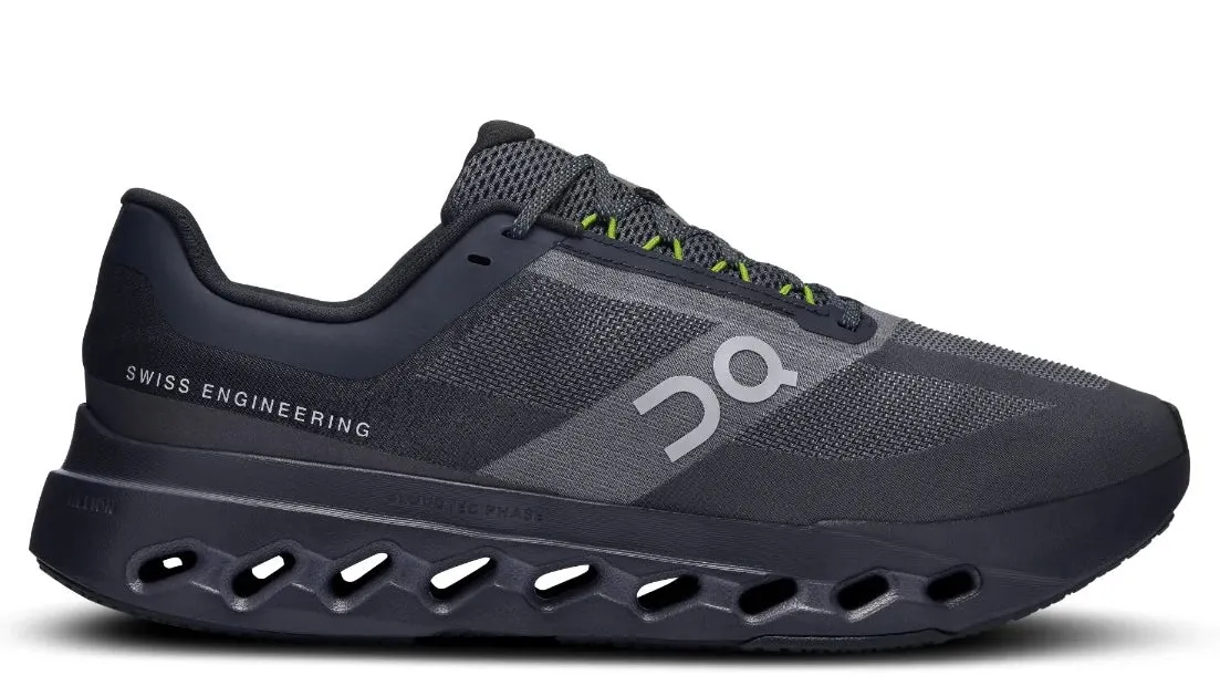 Anti   Slip Feature Rubber Outsole On Running Cloudsurfer Next Black Iron (M)