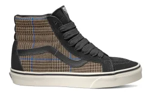 Van's Women's Sk8-Hi Reissue (Design Assembly) Plaid/Marshmallow Sleek Edge