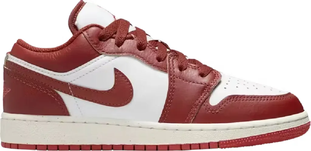 Air Jordan 1 Low Dune Red (GS) Cool Weather Feel Fresh