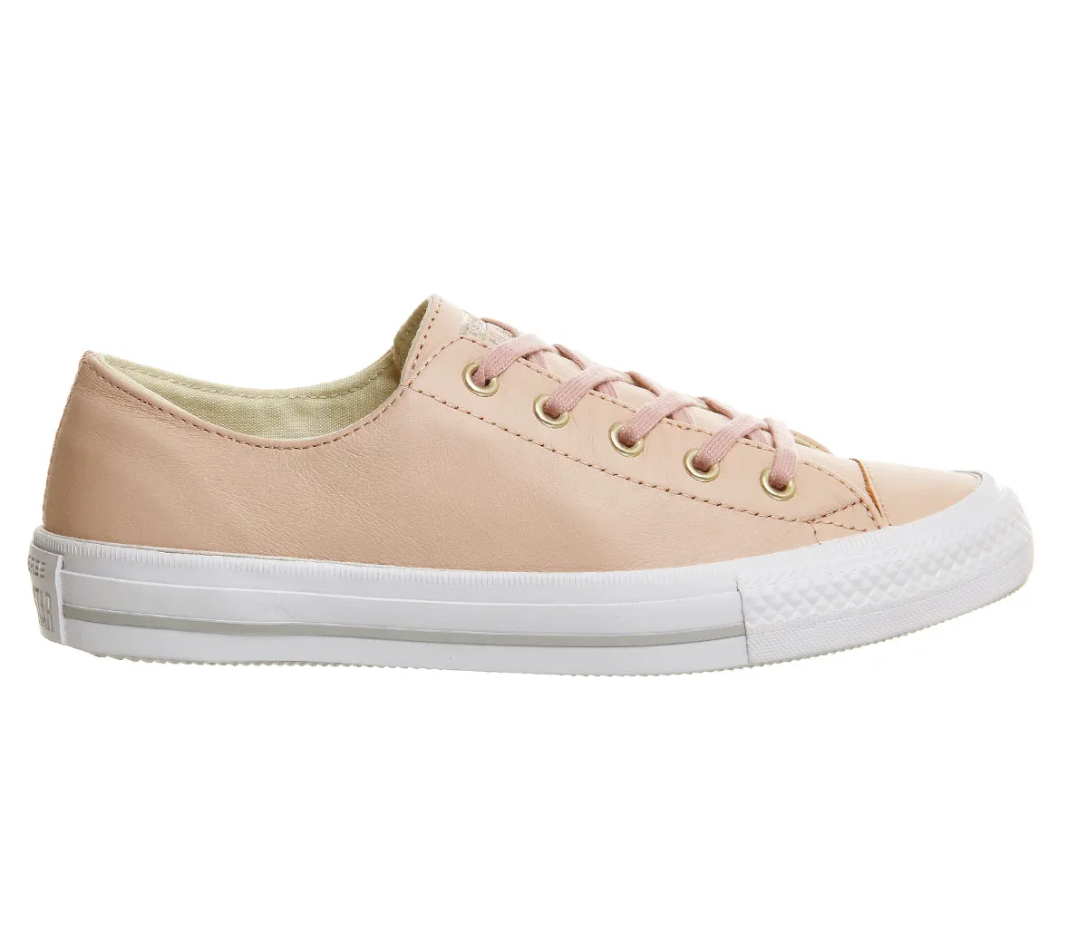 Retro-inspired Modern Walk Converse Gemma Low Leather Evening Sand Gold (W)