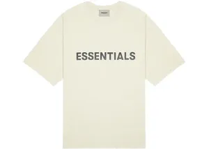 Sneaker Functionality FEAR OF GOD ESSENTIALS 3D Silicon Applique Boxy T-Shirt Buttercream