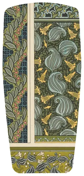 Fashionable Baggins Original Low Tops Art Nouveau Green