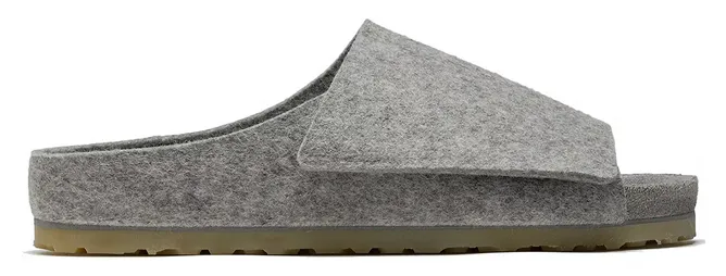 Sustainable production Soft Traction Birkenstock Los Feliz Wool Felt Fear Of God Cement Melange