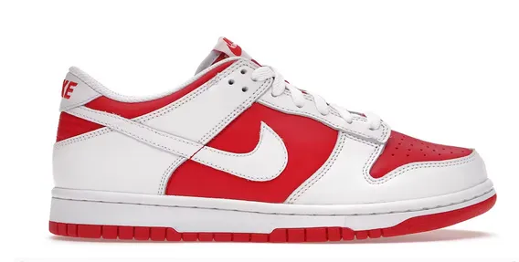 Active Routine Sneaker Sales Nike Dunk Low Championship Red (2021) (GS)
