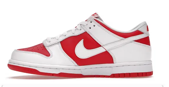 Nike Dunk Low Championship Red (2021) (GS) Impact Dispersing Core Stable Path