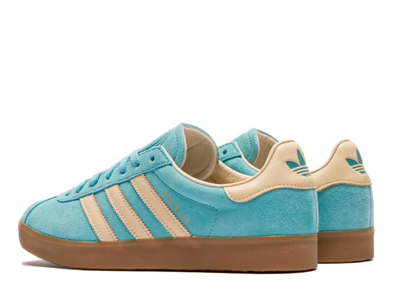 adidas Gazelle 85 Easy Mint Crystal Sand Ventilation Channel System Bold Color Scheme