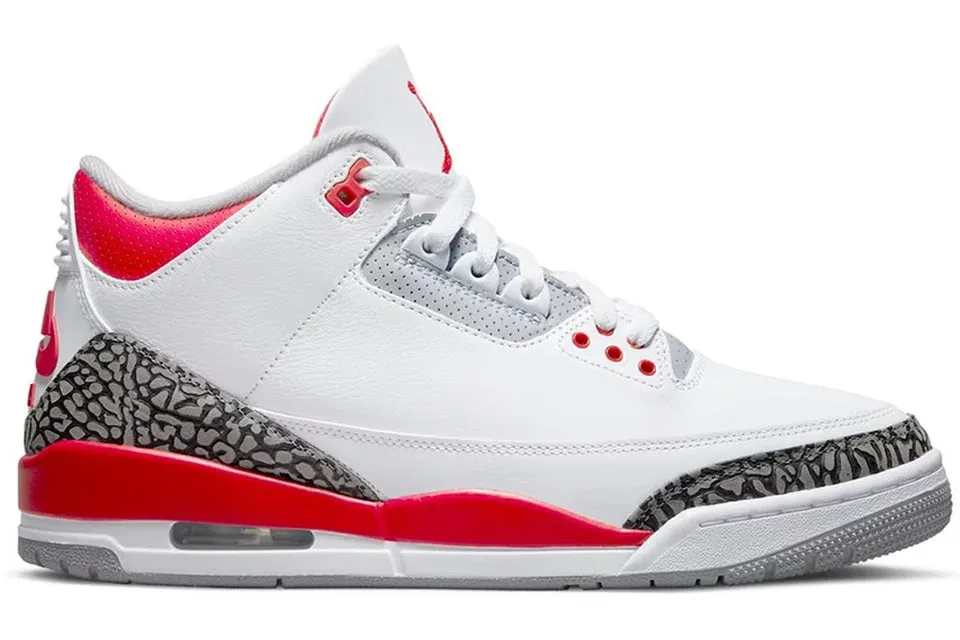 Jordan 3 Retro Fire Red (2022) Sports Culture