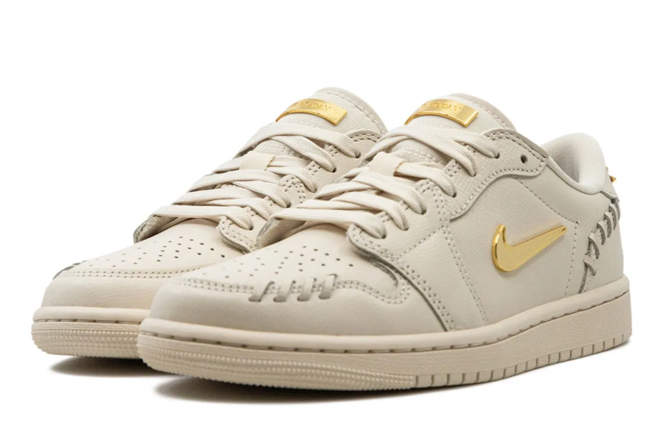 Classic Vibe Air Jordan 1 Low "Method of Make" Metallic Gold (W)