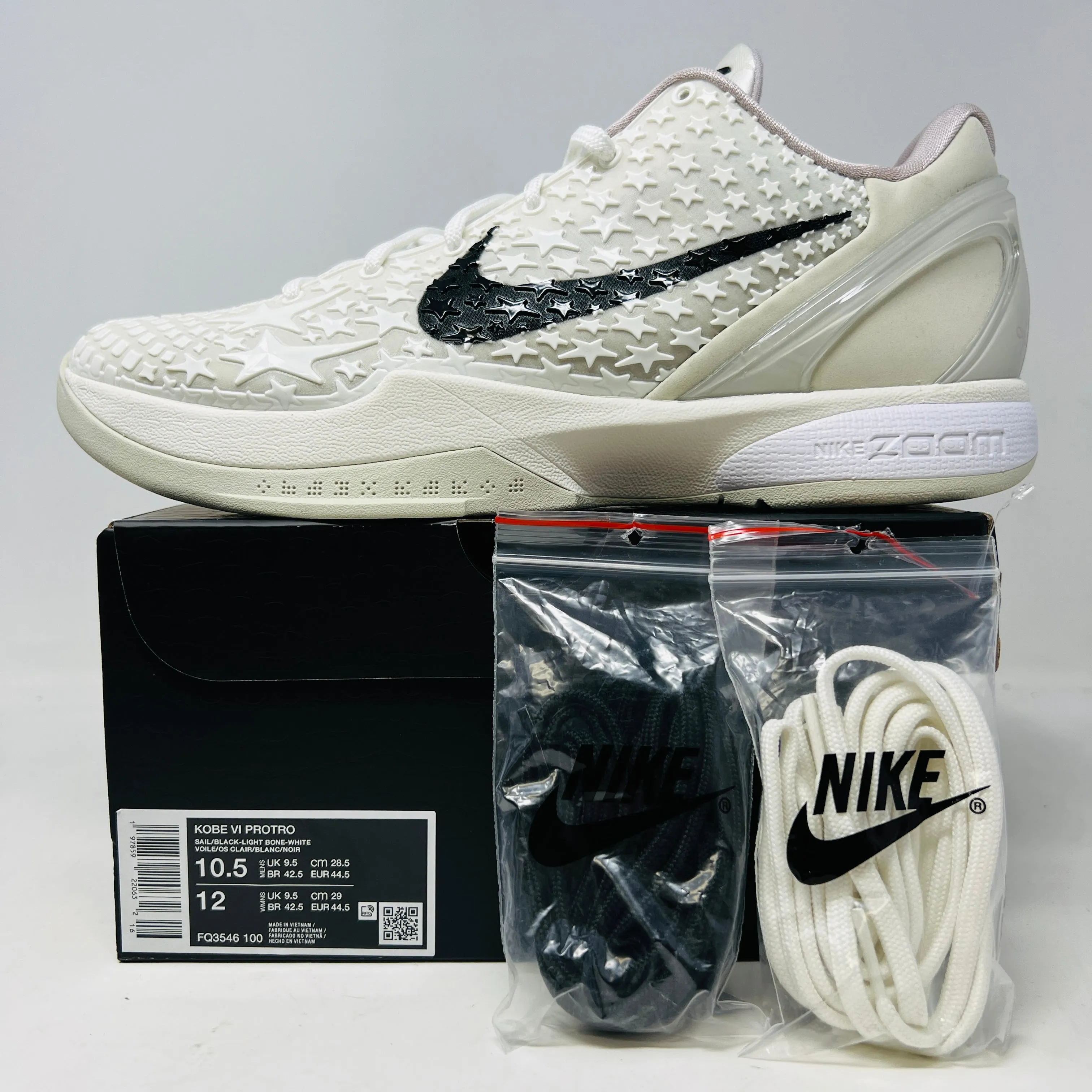 Nike Kobe 6 Protro Sail All-Star Casual Touch Quick Flow