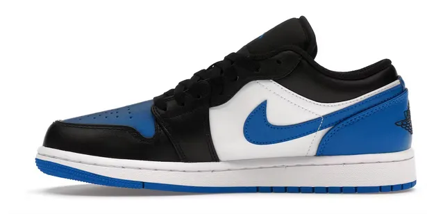 Shock Touch Jordan 1 Low Alternate Royal Toe