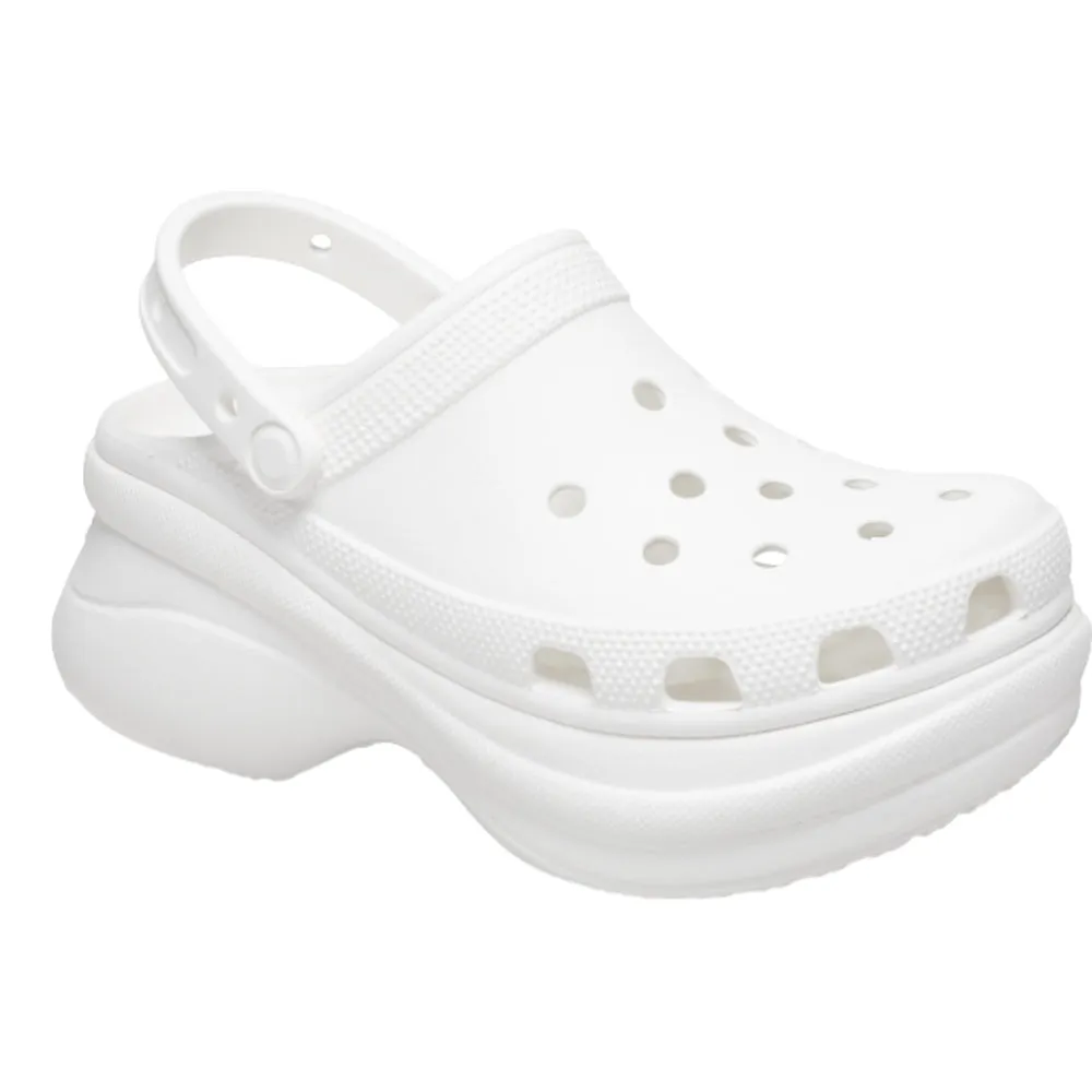 CROCS WOMEN'S BAE CLOG-WHITE Flexible Fit Harbor Jog