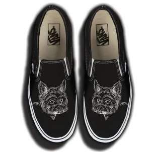 All weather Easy on off Baggins Original Slip on Yorkshire Terrior