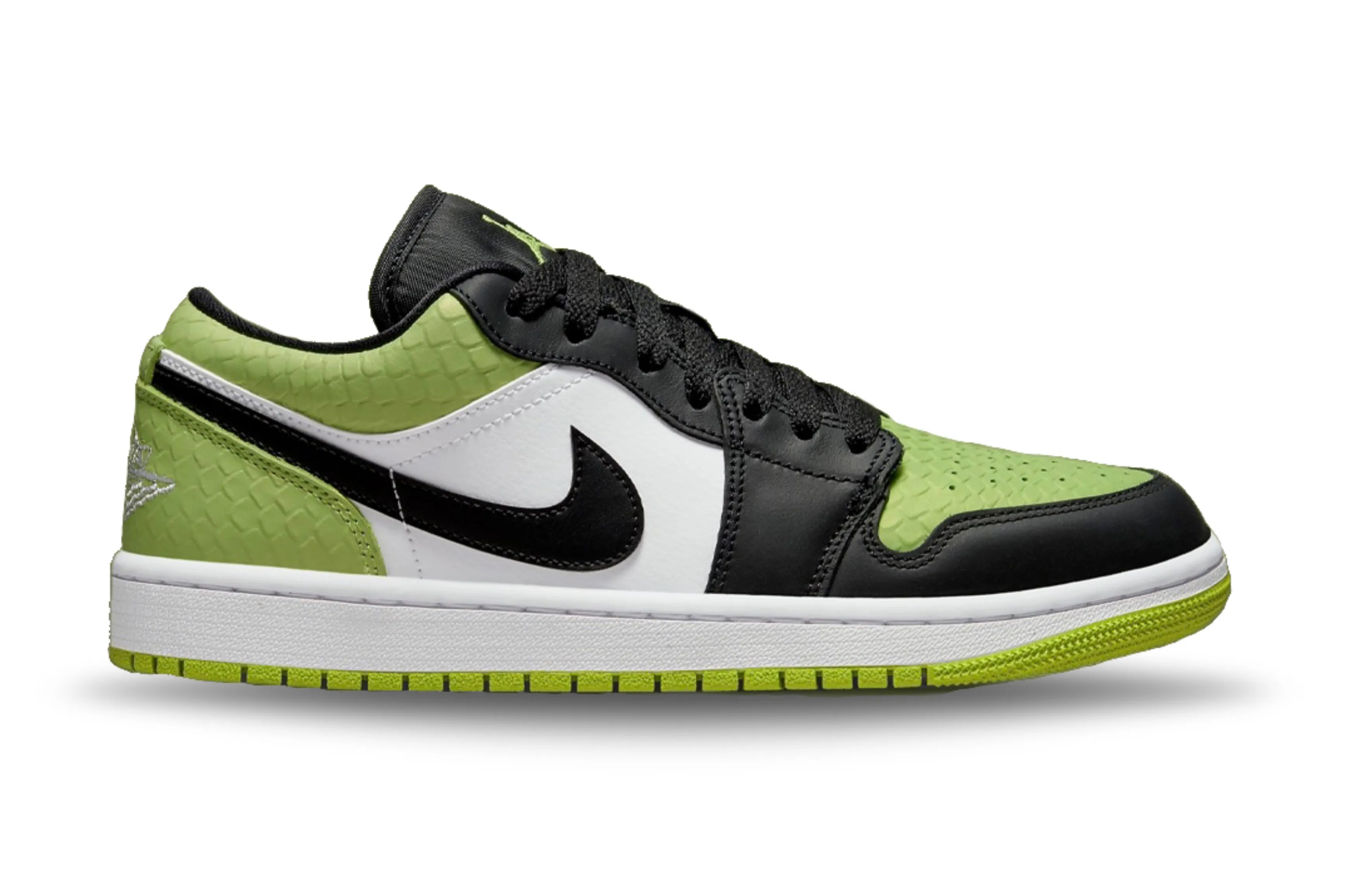 Zigzag Impact Zone Natural Grip Air Jordan 1 Low Alligator Skin (W)