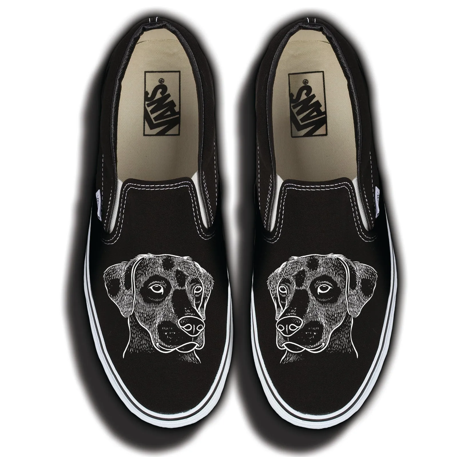 Slip On Style Fit Quick Style Walk Baggins Original Slip on Dalmatian