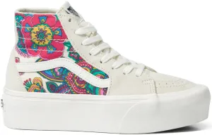 Soft Material Vans Sk8-Hi Tapered Stackform Paisley Bloom Turtledove