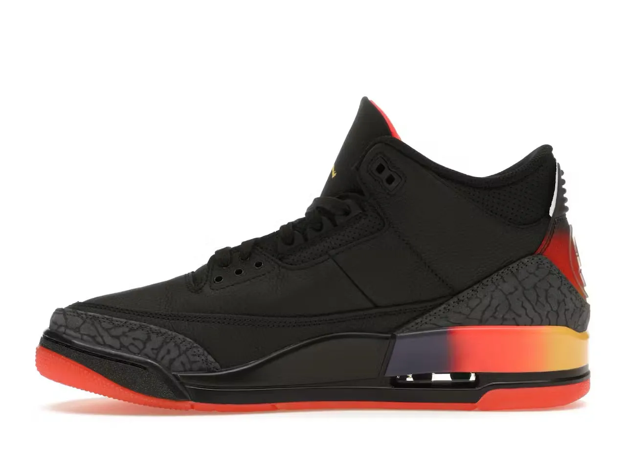 Jordan 3 Retro J Balvin Rio Hexagonal Lug Pattern Impact Support