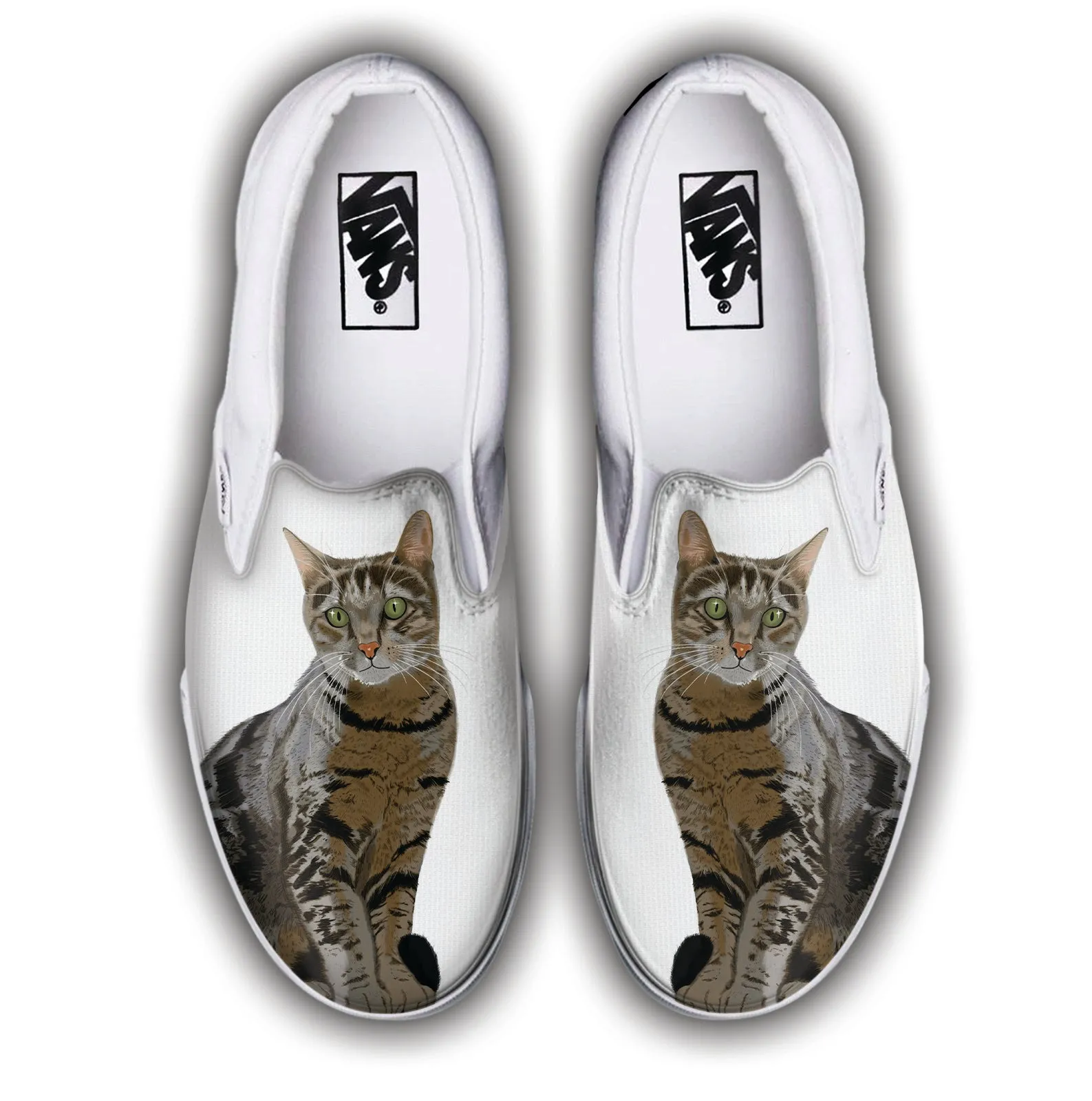 Padded Slip On Light Slip On Baggins Original Slip-On Tabby Cat