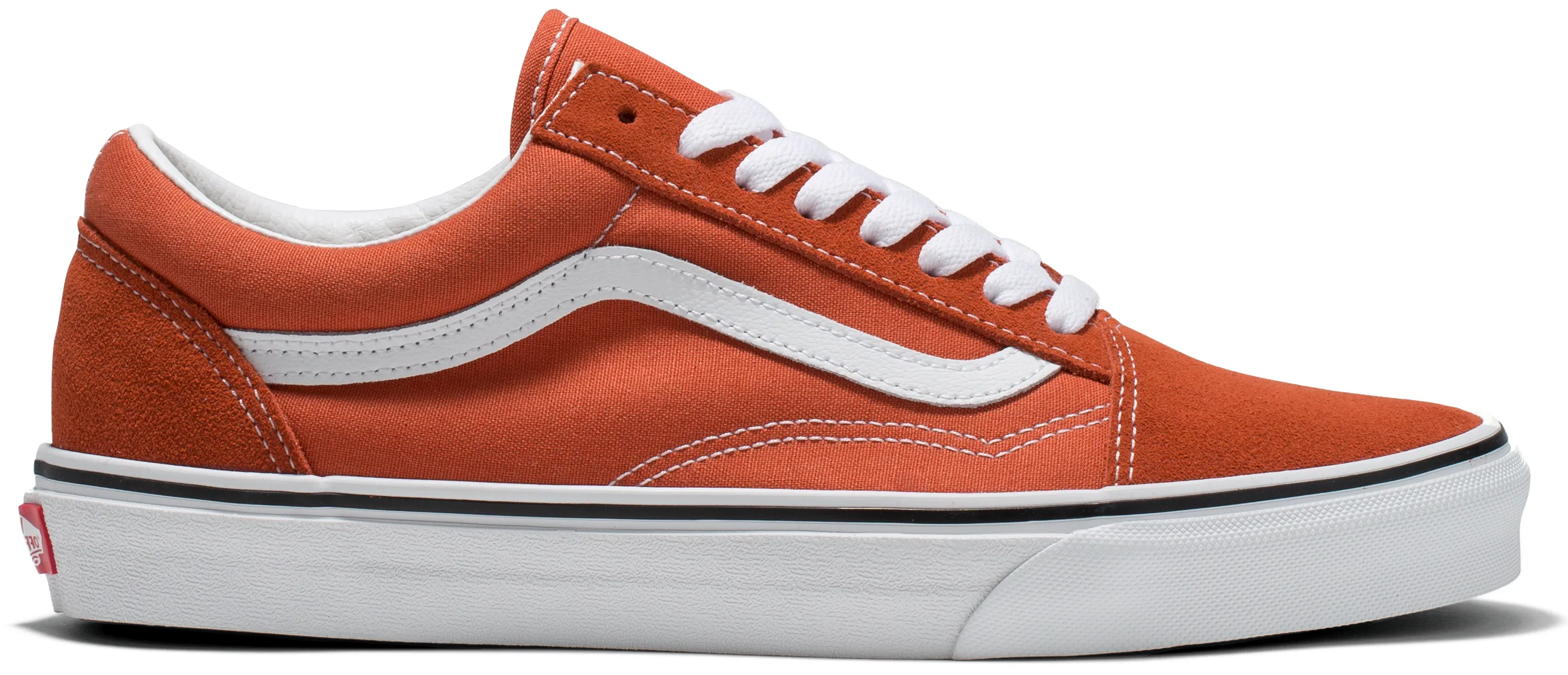 Vans Old Skool Burnt Ochre Skate Flex Ride Ankle Support