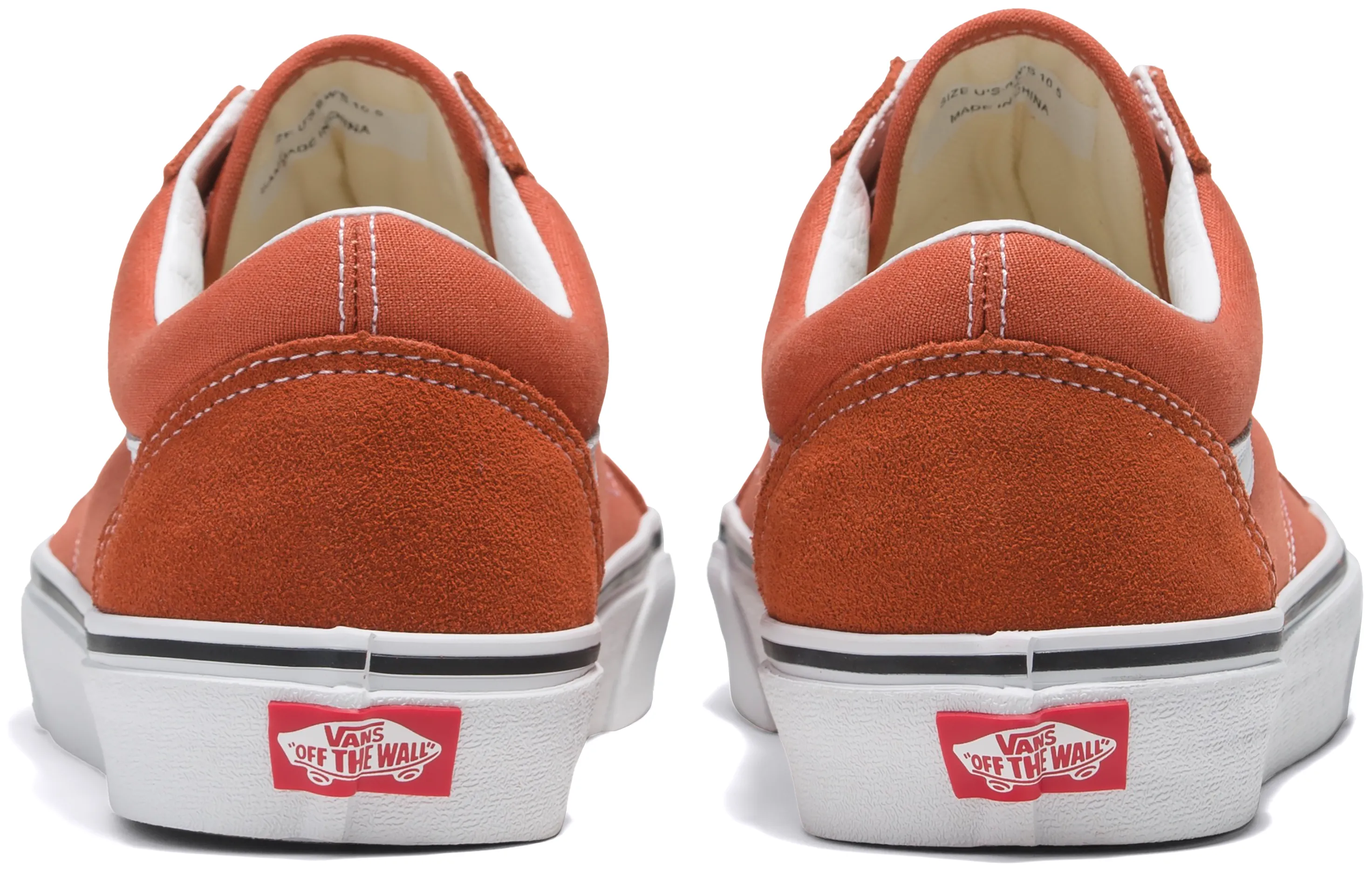 Vans Old Skool Burnt Ochre Comfortable Heel Cup