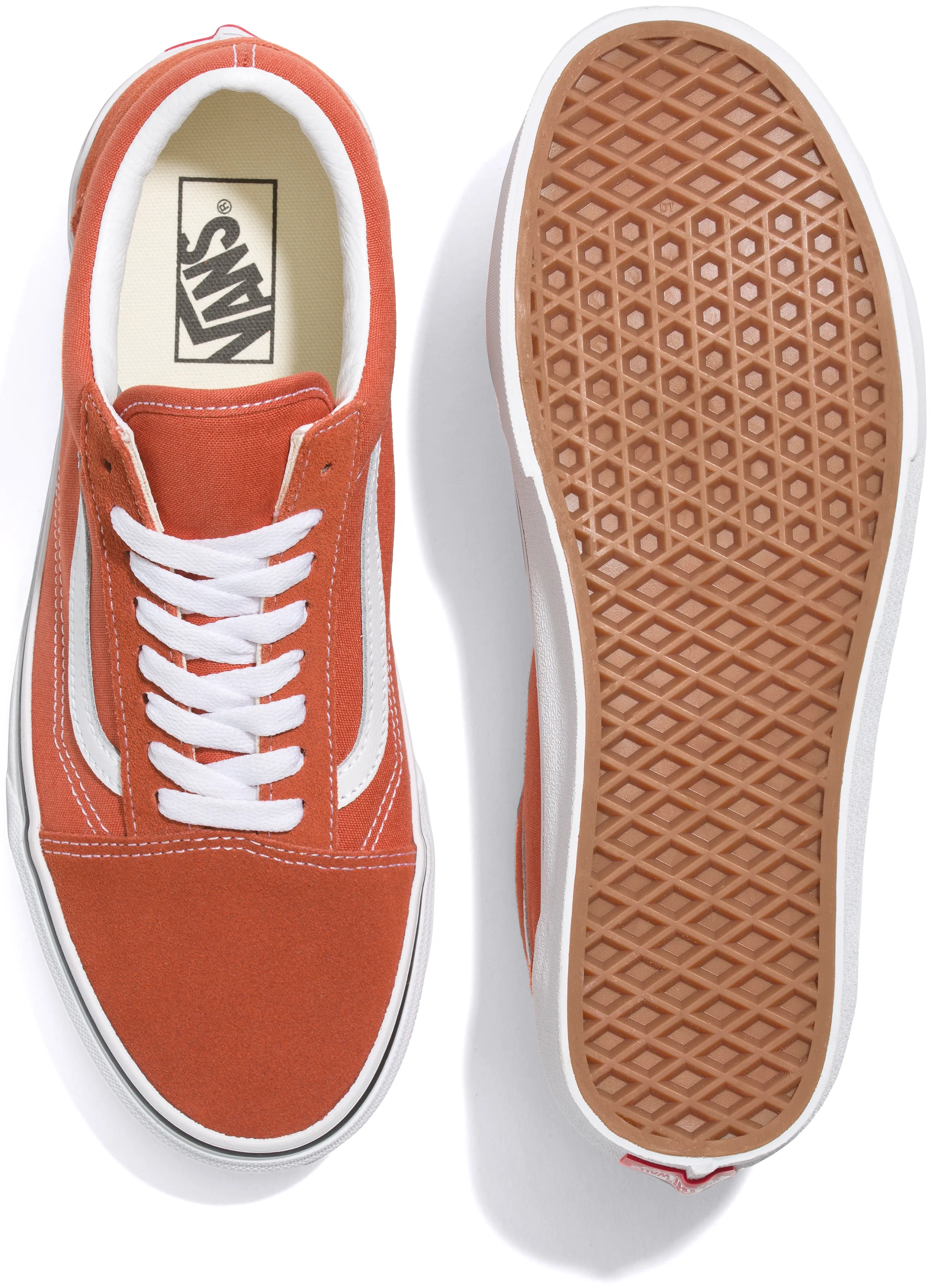 Wide toe box Vans Old Skool Burnt Ochre