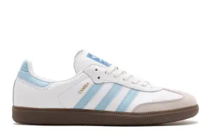 adidas Samba OG Cloud White Clear Sky Anti Odor Fabric CasualWear
