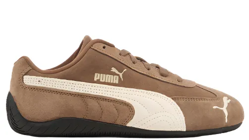 Anti Slip Lacing Puma Speedcat OG Haute Coffee Frosted Ivory (Gold Tongue Logo)