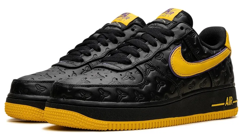 Nike Air Force 1 Low Kobe Bryant Lakers Away (Numbered Edition of 8000) Sturdy Outsole Comfort Step