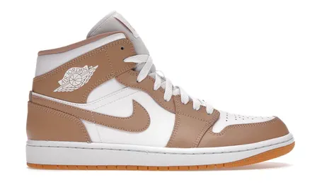 Elite performance Jordan 1 Mid Tan Gum