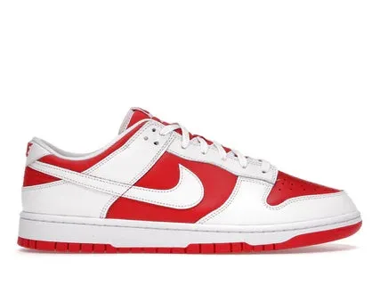 Nike Dunk Low Championship Red (2021) Cushioned Control Clean Shape