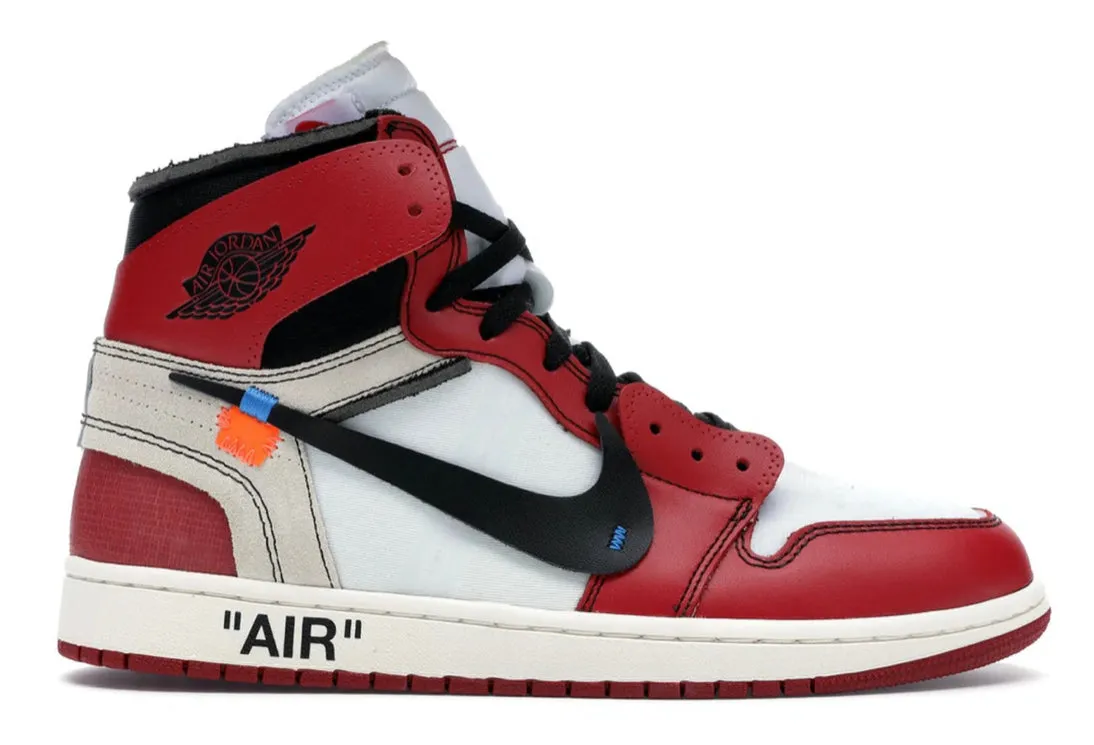 Memory Foam Foot Contouring Jordan 1 Retro High Off-White Chicago