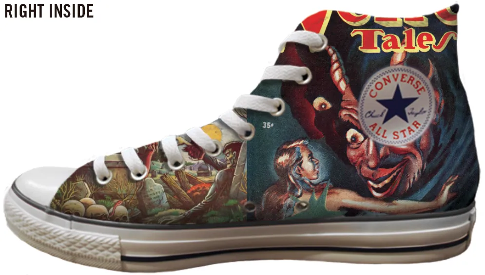 Baggins Original Hi Top Weird Tales: Villainous Vixen Eco Wear