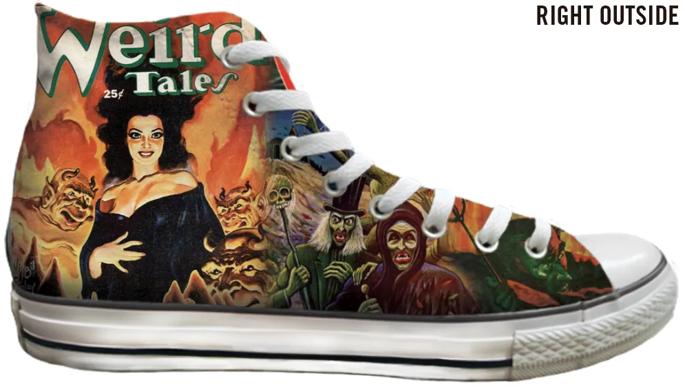 Baggins Original Hi Top Weird Tales: Villainous Vixen Travel Essential Classic Touch
