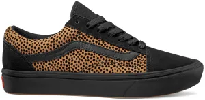 Vans Comfycush Old Skool (Tiny Cheetah) Black Stylish Design Flat Grounding