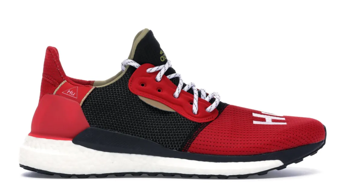 Adaptive cushioning Solar Hu Pharrell Chinese New Year
