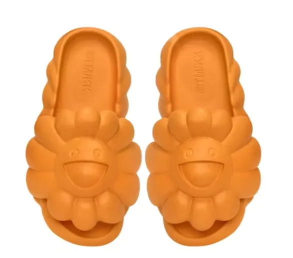 Takashi Murakami Ohana Full-Bloom Slide Apricot Antistatic