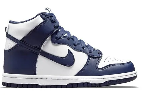Nike Dunk High Championship Navy (GS) Street Use Lightweight Sole