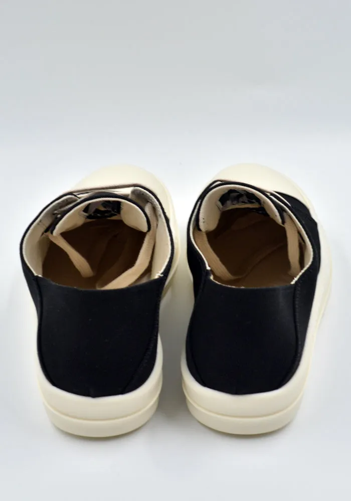 Ultra grip RICK OWENS DRKSHDW DU02D2826 DO SLIP ON DENIM SHOES BLACK/MILK