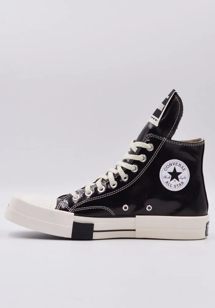 RICK OWENS DRKSHDW x CONVERSE DC01BX291 TURBODRK HI DENIM SHOES BLACK Performance Boost