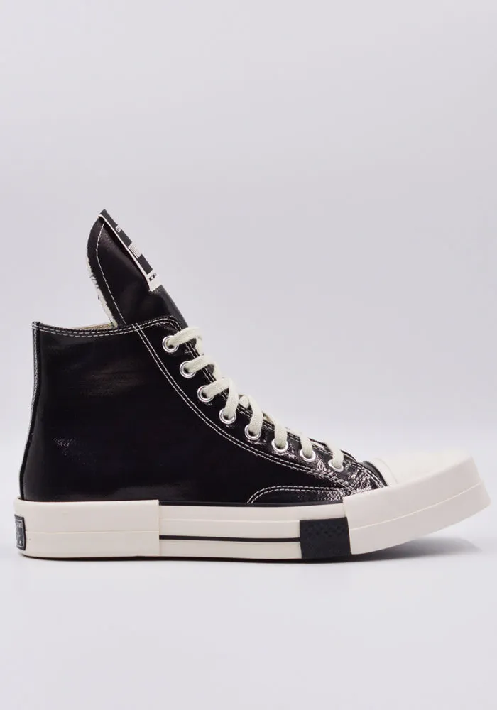 RICK OWENS DRKSHDW x CONVERSE DC01BX291 TURBODRK HI DENIM SHOES BLACK Responsive Midsole Dynamic Fit