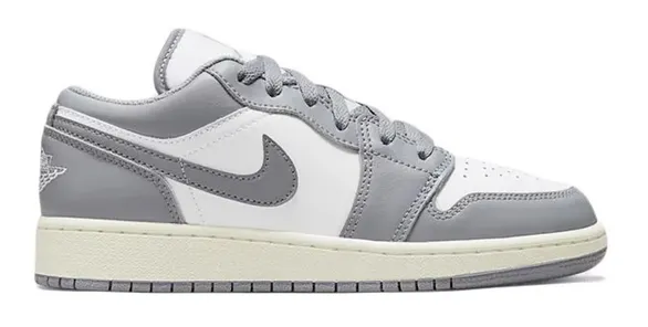Air Jordan 1 Low Vintage Grey (GS) Street Power Stand Long