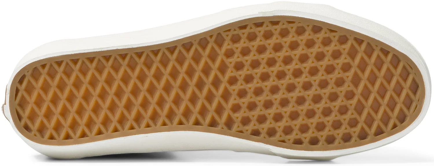 Vans Sk8-Hi Taper Eco Checkerboard Brown Flexible Arch Grip Performance Fit