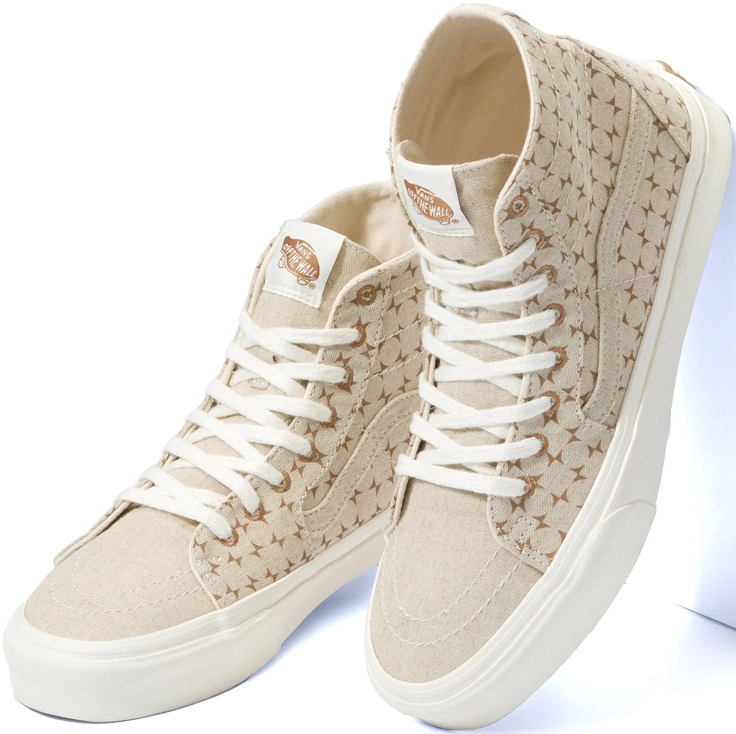 Street Look Vans Sk8-Hi Taper Eco Checkerboard Brown
