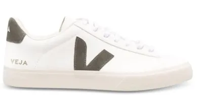 Veja Campo Low Chromefree Extra White Khaki EVA foam Eco Friendly Dye
