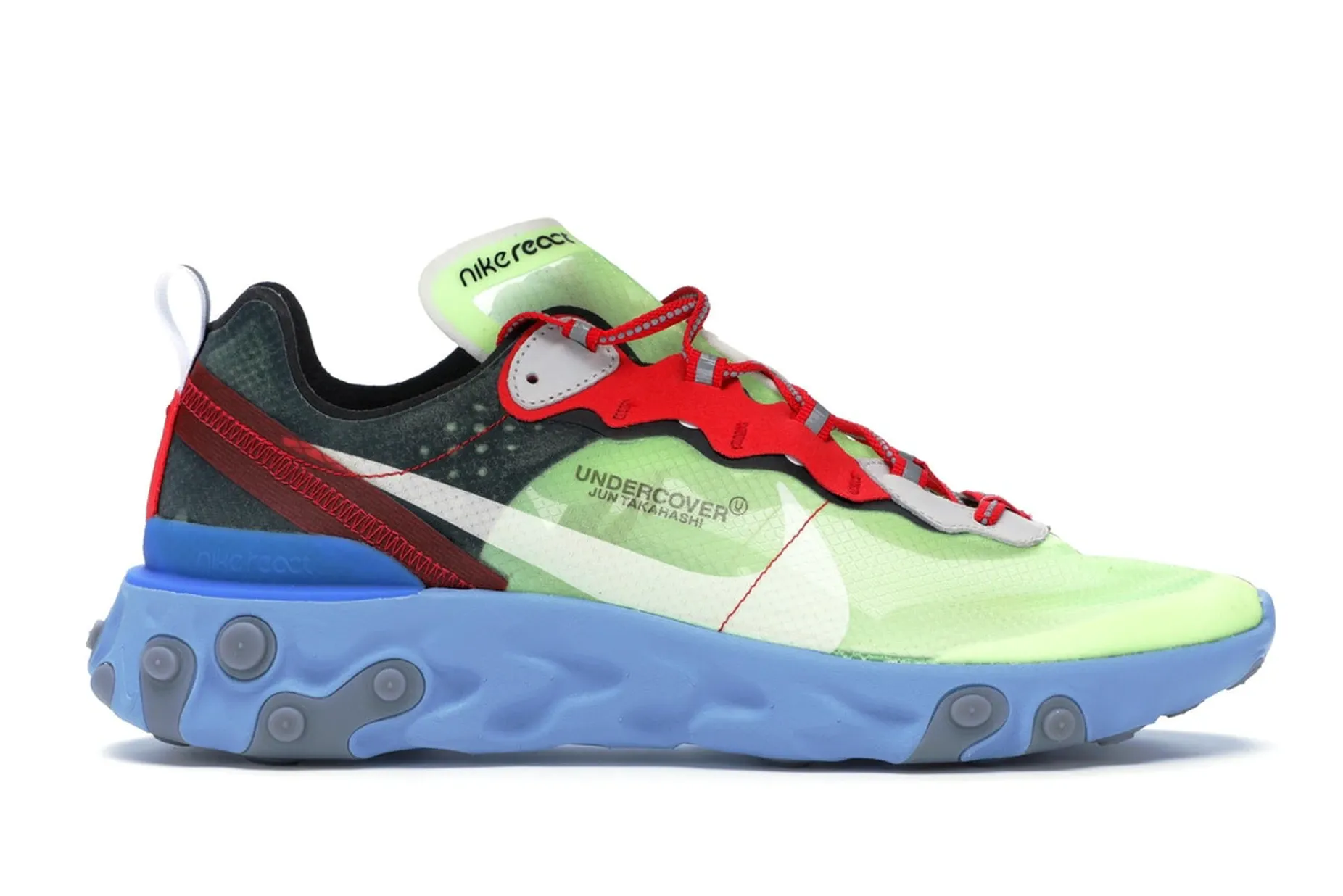 Classic Form Nike React Element 87 Undercover Volt